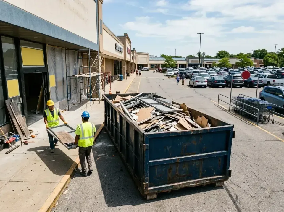 retail-store-renovation-debris-003 — frequently asked questions, Roll-off Dumpster Rentals in Ludlow, KY